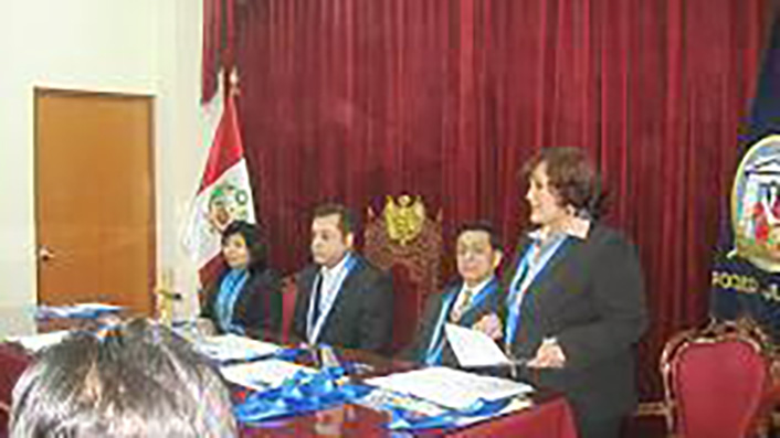 Ceremonia de Colegiatura